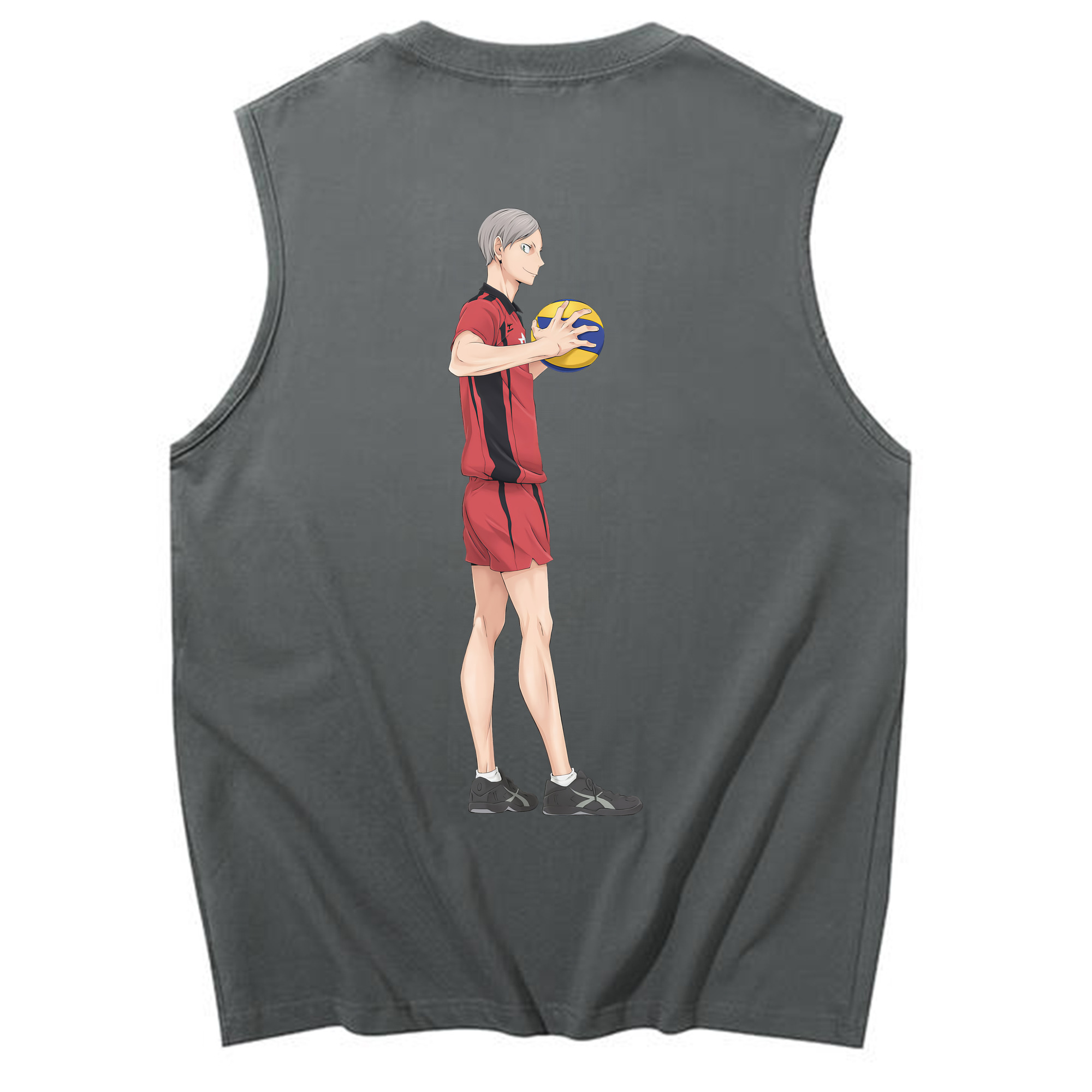 （画像用） ハイキュー!! Haikyu!! コットン100％タンクトップ（背面プリント）